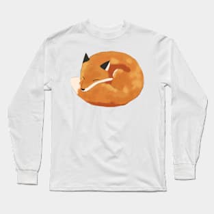 Sleeping fox Long Sleeve T-Shirt